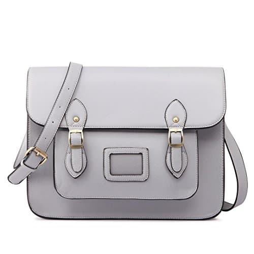 Petit sac Mini cartable rétro, glamour et original Miss Lulu Bleu pastel