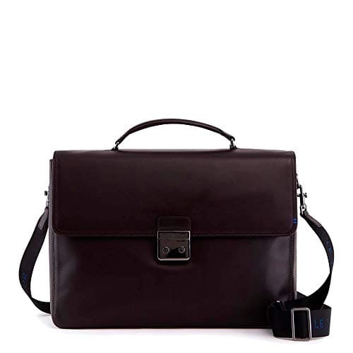 Look classique et raffiné avec ce cartable au cuir lisse signé Le Tanneur pour laptop 15 pouces